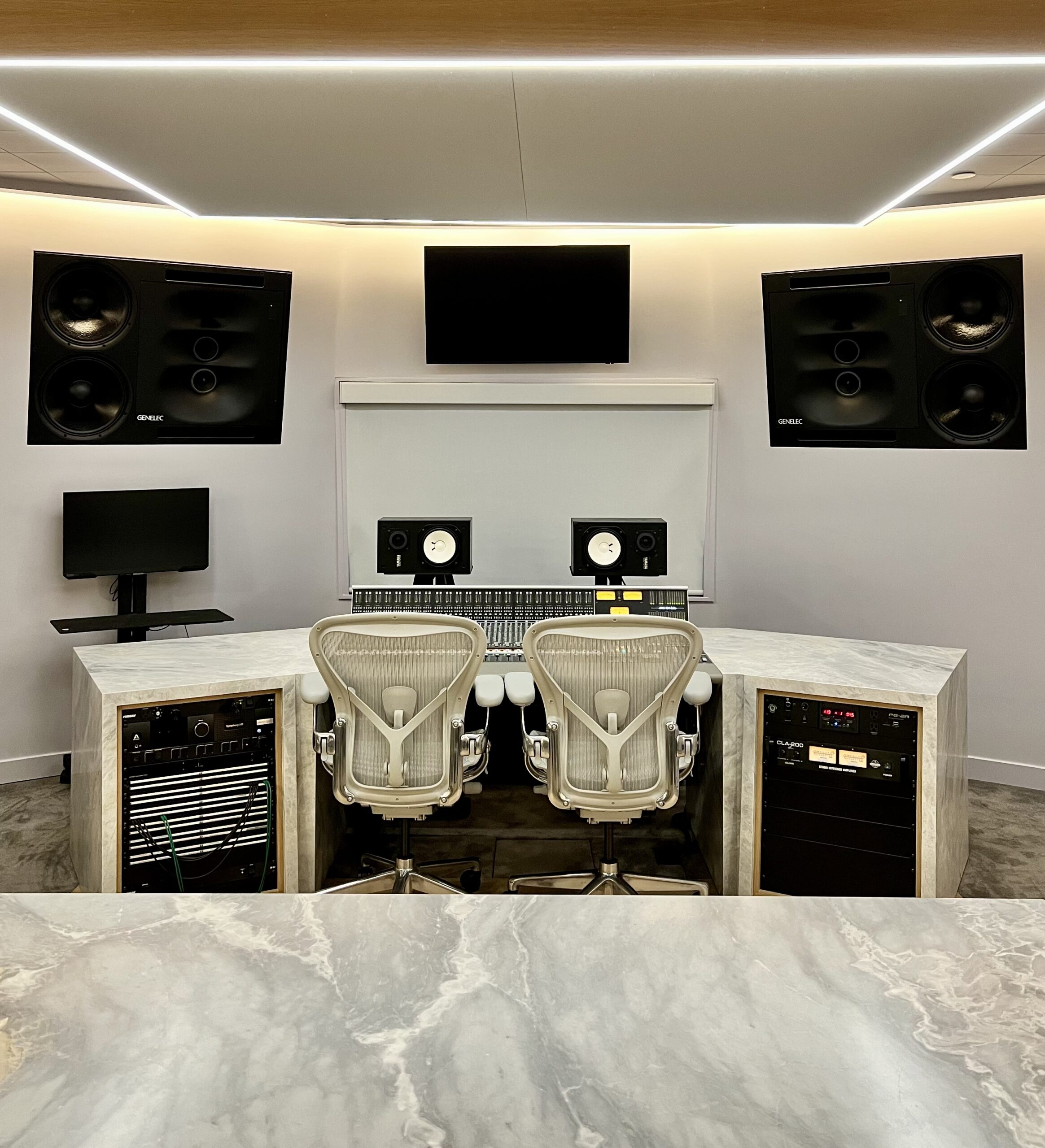 High-end recording studio remodel Los Angeles