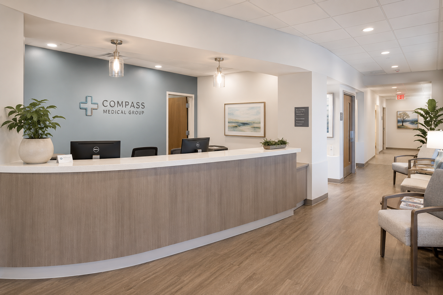 Medical office construction Los Angeles healthcare remodeling by Pacific Southern Development
