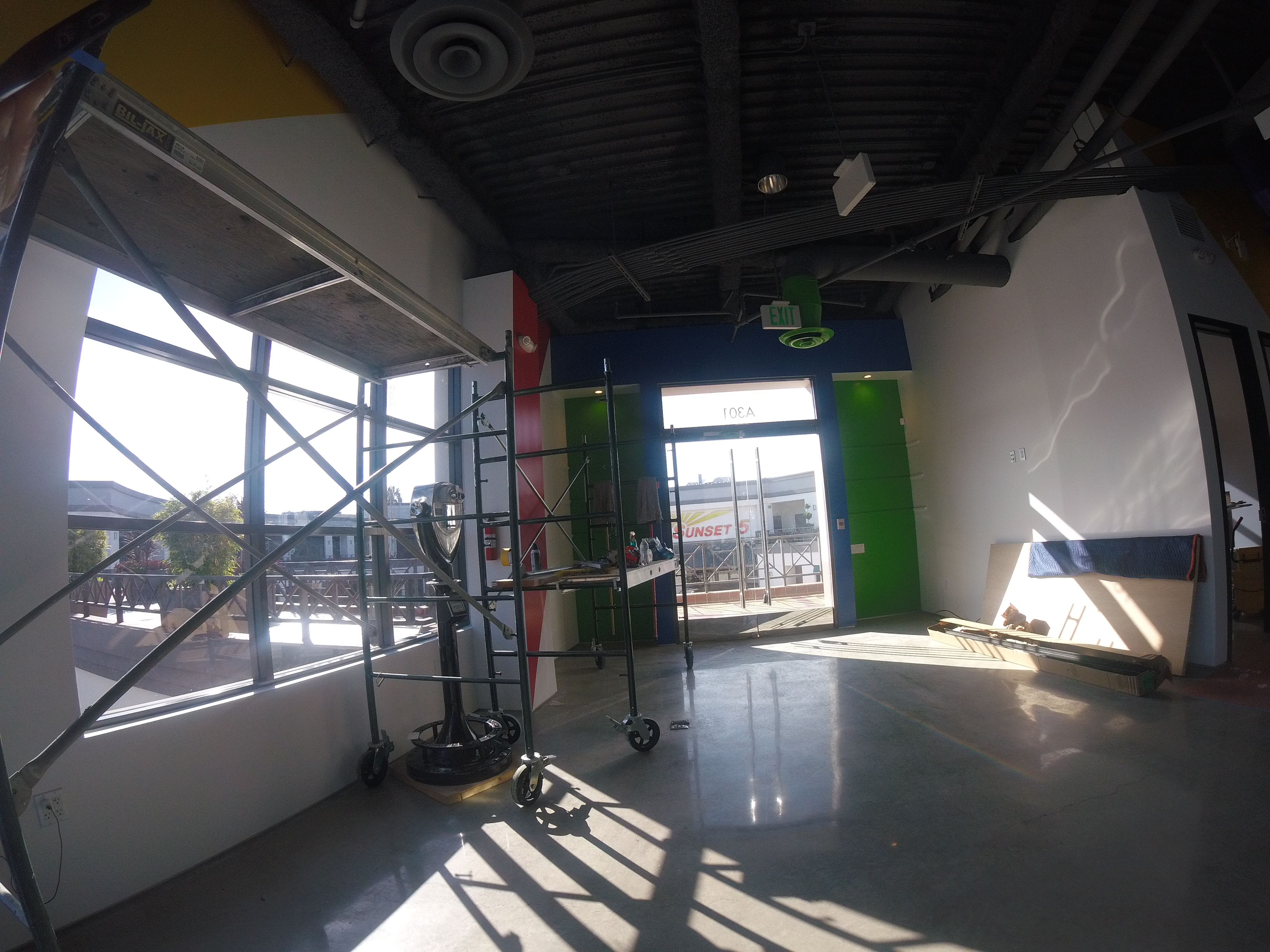 Construction progress 8000 Sunset Strip West Hollywood