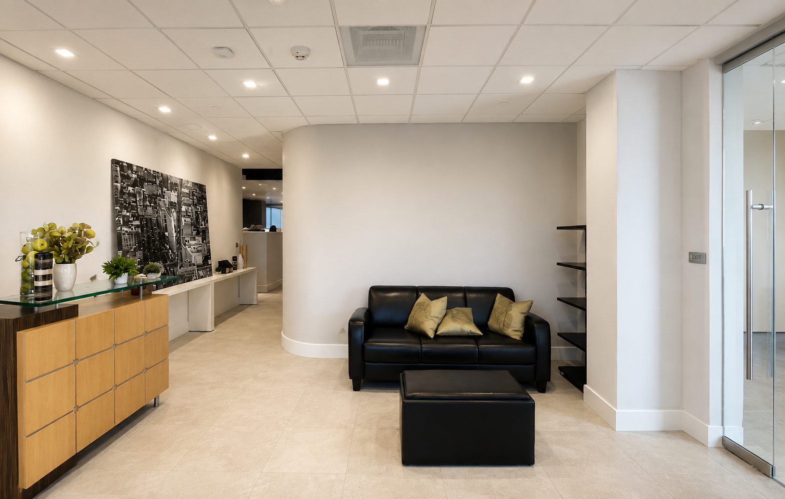 Office tenant improvement 482 S Arroyo Parkway Pasadena by Pacific Southern Development